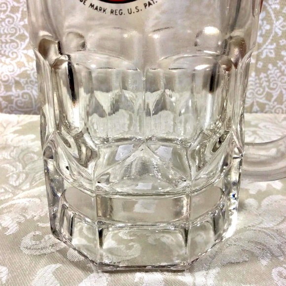Vintage 1960’s A&W Heavy Glass Bullseye and Arrow Mug - Picture 6 of 8